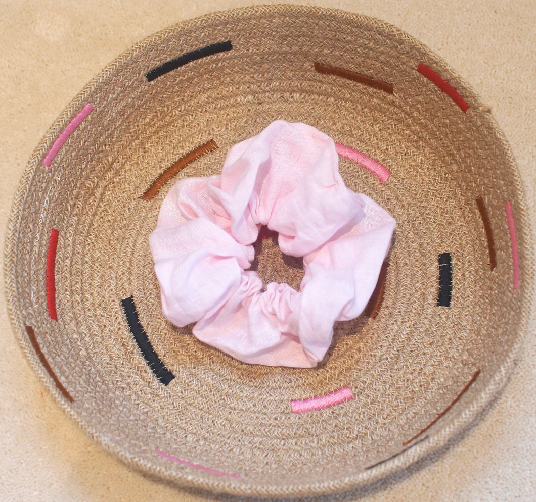 Pale Pink Scrunchie