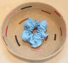 Load image into Gallery viewer, Pale Blue Scrunchie
