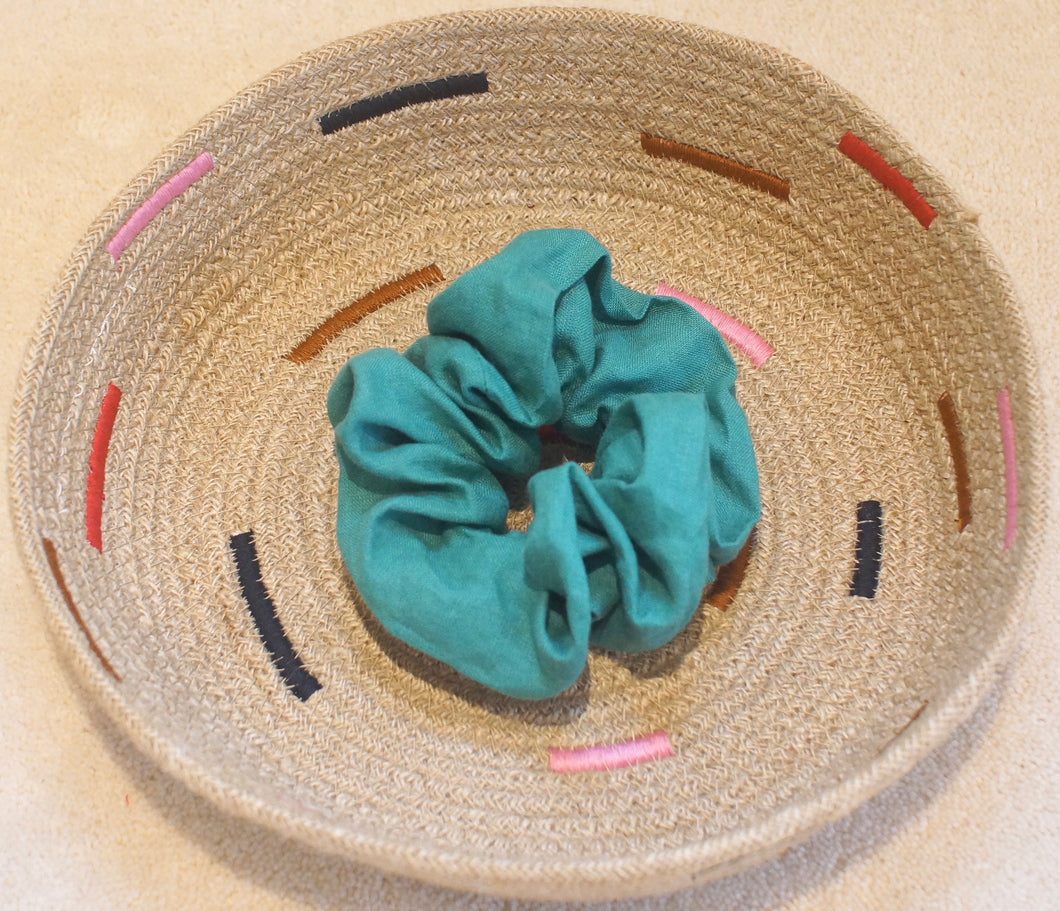 Jade Green Scrunchie