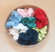 Load image into Gallery viewer, Pale Blue Scrunchie
